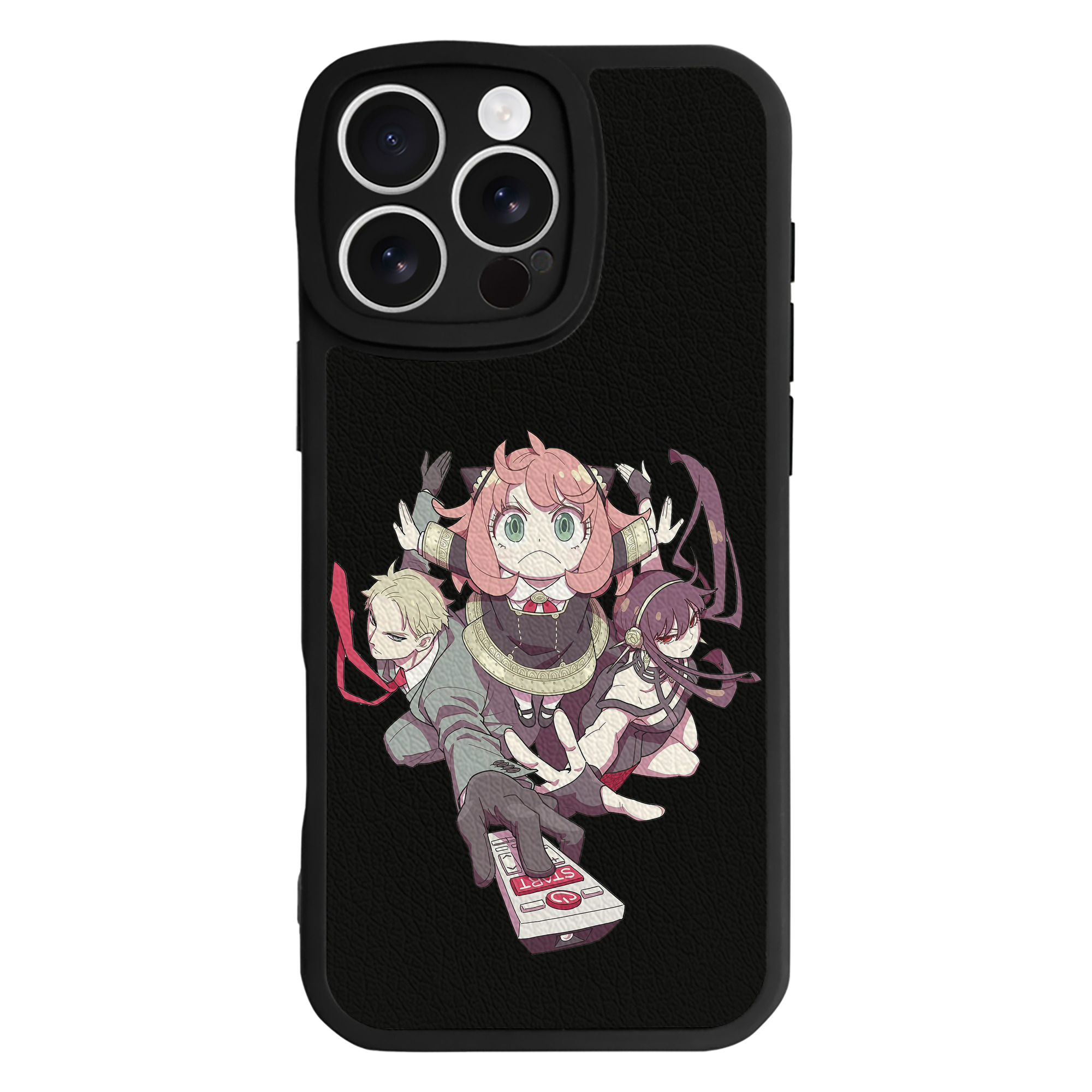 （画像用） SPY×FAMILY间谍家家酒 【iPhone 16シリーズ対応】シリコンスマホケース（レザー調） 材質：シリコン